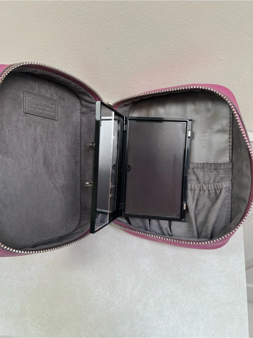 Trish McEvoy Make-Up Planner Large Power of Beauty Case in Lavender Fuchsia